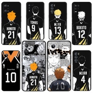 Realme 8S 8i 9i 9 10 Pro Plus 12 12X Compatibility TPU Phone Cases Soft protective cover Haikyuu ani