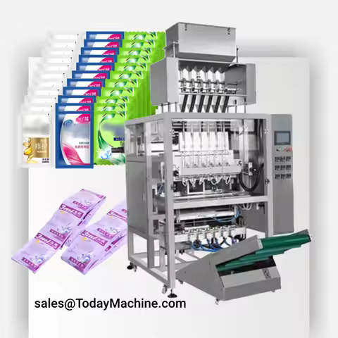 Multi Lane Packing Machine Honey Sachet Packing Machine