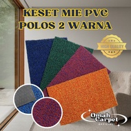 Keset mie bihun/ Keset PVC 2 warna tebal, ukuran 40 x 60cm