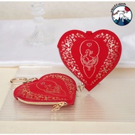 Red Love Coin Purse New Year Limited Valentine's Day Counter Gift Cosmetic Bag Pendant