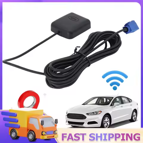 GPS Antenna FAKRA Interface MFD2 RNS2 510 MFD3 -E Car Navigation GPS Antenna For VW Skoda For For Au