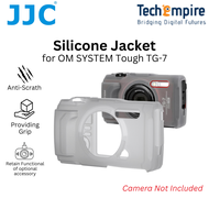 JJC Silicone Jacket for Olympus OM SYSTEM Tough TG-7 TG7 Digital Camera Silicone Case Protective Sil