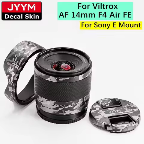 Lens Sticker For Viltrox AF 14mm F4 Air FE Decal Skin Vinyl Wrap Protective Film Coat For Sony E Mou