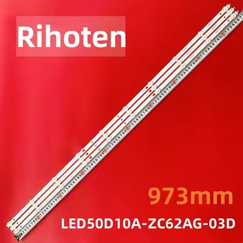 LED Backlight strip For LT50MСS780 LТ-50МCS780 LT-50KВ608 LТ50KB608 Cаndy UNО 50 Кivi 50U740NB