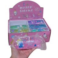 Water Snake Squishy Toys Cannot Be Held Per BOX Contains 12pcs