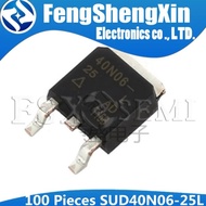 100pcs/lot SUD40N06-25L TO-252 40N06 SUD40N06 40N06-25L MOSFET