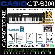 Casio CT-S200 61-Keys Casiotone Keyboard - Black ( CTS200 /CT S200)