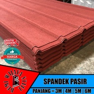 Spandek Pasir 0.4 Atap Galvalum Anti Karat Spandex Baja Ringan 0,4