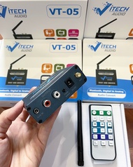 Chuyển quang Audio Convert BLUETOOTH VITECH chính hãng VT05 điều chỉnh Bass Treble Âm lượng bằng REM