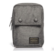 2017 new tide brand Yoshida porter small waist bag mens wear small strap waterproof bag 5.5 inches m