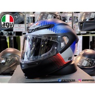 AGV K6 S Fision Matt Black Blue Red Helmet