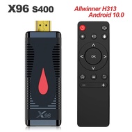 New X96 S400 4K Allwinner H313 Quad Core Android 10.0 Smart TV Box 2.4G RTL8189 WiFi Set Top Box Media Player LPDDR 32bit TV Receivers