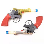 Revolver Toy Gun Mini Model Fake Pistol Childhood Toys for Adults Collection Boys Birthday Holiday G