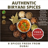 Biryani Spices Set Fresh from India Herbs and Spices Halal