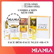 Combo Kem Face Collagen X3 TN- Kem Face Đông Trùng X3 + Serum+ Kem Chống Nắng Image X3 Chính Hãng