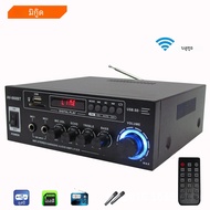 2000W เครื่องขยายเสียง 2.0 Channel Audio โฮมเธียเตอร์เครื่องขยายเสียง DC 12V 110 V/220 V รองรับ EQ F