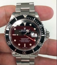 【已交流】勞力士 16610 黑水鬼 ROLEX 停產 水鬼 金屬外圈