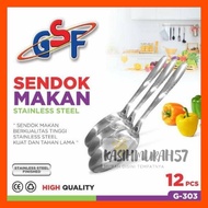 Gsf 303 STAINLESS TABLE SPOON / 1 DOZEN STAINLESS SPOON / 12 PCS STAINLESS TABLE SPOON