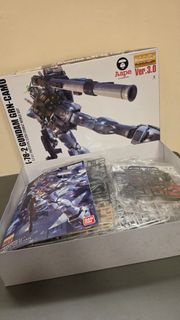 ＜可小議價＞[[[全新]]]AAPE RX-78-2 GUNDAM GRN-CAMO 模型$450