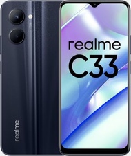 realme C33 หน่วยความจำ RAM 4 GB ROM 64 GB สมาร์ทโฟน โทรศัพท์มือถือ มือถือ เรียวมี โทรศัพท์realme ราค