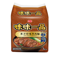 味味一品 原汁珍味牛肉麵(袋裝) ~ 此日期前最佳 2027年2月11日-新舊包裝隨機出貨-平行進口