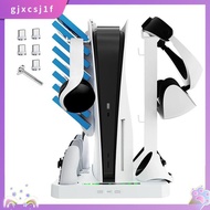 For PS VR2  Charging Station with Cooling Fan, VR Charging Display Stand with Headset and Game Stora