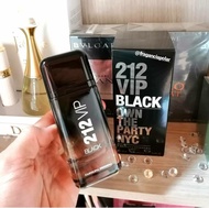 LS - PARFUM PRIA CAROLINA HERERA 212 VIP BLACK EDP [100mL] - Original singapore ~ BISA COD