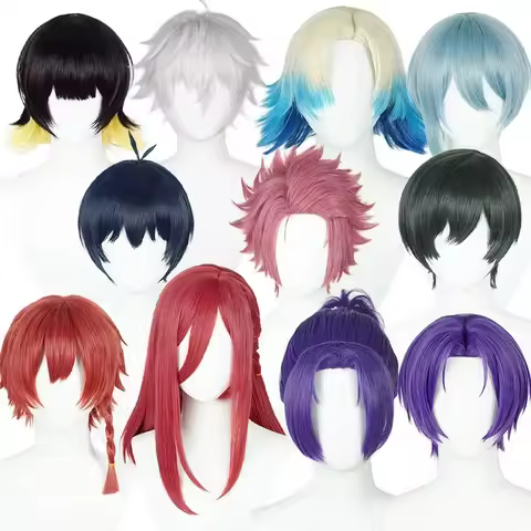 Blue Lock Anime Manga Cosplay Wig Hyoma Reo Mikage Isagi Yoichi Bachira Meguru Michael Kaiser Kurona