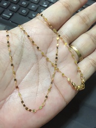 10k gold filled dancing chain