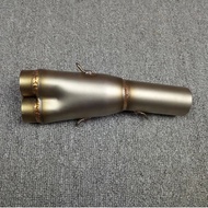Ninja250 ninja300 Z250 Z300 Motorcycle Full Exhaust System Middle Link Pipe Slip On For kawasaki Nin