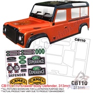 Team C Crawler Clear Body Shell CB110 1/10 Crawler Body Defender (Width 210mm, WheelBase 313mm)