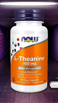 L-Theanine 100 mg / 200 mg by NOW FOODS