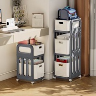 書包置物架/可移動小推車/辦公室桌下書本收納櫃/學生書包放置神器