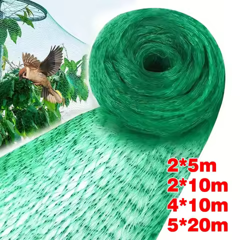 5/10/20M Anti Bird Netting Green Woven Mesh Garden Netting Protect Plants Fruits Flowers Trees Stret