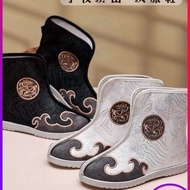 Hanfu Performance Shoes Ancient Costume Boots High Work Shoes Opera Shoes Ancient Style Boots Childr