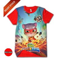 My Talking Tom Hero Dash T-shirt REG-666 3D Printed Children's Clothes