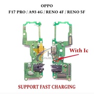 Oppo F17 Pro A93 4G Reno 4F 5F Full Ic Pcb Board Usb Charger Board