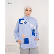 KEMEJA Rurik Nivala Print Shirt - Original Women's Print Shirt