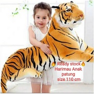 🔥Hot ltem🔥 Terbesar size 120 cm  & 110 cm Harimau Anak patung / Big tiger Doll