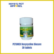 ◐ ✷ ◿ Petsmed Doxycycline Biocare 20 tablets for dogs and cats