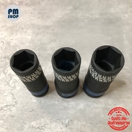 Kingtony ลูกบล็อกลม ถอดล้อแมกซ์ 1/2” ลูกบล็อกยาว 17  19  21