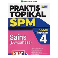 BUKU LATIHAN : PRAKTIS TOPIKAL SPM SAINS DWIBAHASA TINGKATAN 4 KSSM