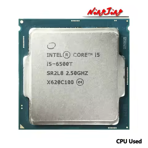 Intel Core i5-6500T i5 6500T 2.5 GHz Used Quad-Core Quad-Thread CPU 6M 35W LGA 1151