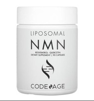 美國Codeage  Liposomal 脂質體NMN 500mg，含白藜蘆醇150mg, 90粒  (現貨~最後10瓶）Exp Oct 2025