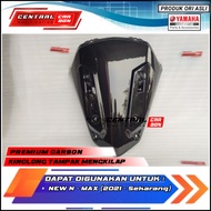 Cover visor nmax new 155 B6HF837M00 original yamaha carbon