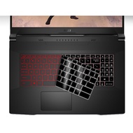 For Msi GL76 Katana GF66 2021 Msi GL66 Pulse Katana GF76 Silicone Toetsenbord Cover Skin Gaming Laptop Protector 15.6 17.3 Gaming Laptop Accessories 15 17