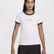 HJ6872 100 Womens Nike Sportswear Ringer Tee