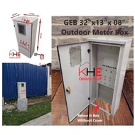 Three Phase 3Phase Outdoor Meter Box (Metal) GEB 32” x 13” x 08” Weatherproof Box + Free Gift
