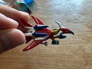 絕版，罕有，宇宙鐵人/天地雙龍，Space ironman Kyodain，70年代特撮超人經典，合體狀態，迷你扭蛋公仔