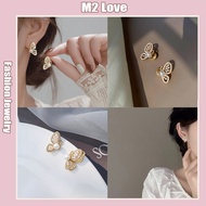 Butterfly Earrings Korean Fashion Earrings Temperament Earrings Pearl Earrings Retro Earrings Ladies